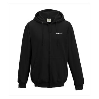 LIU Huvtröja Zip Unisex Svart