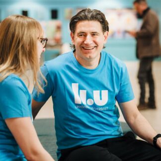 LIU T-shirt Herr Blå