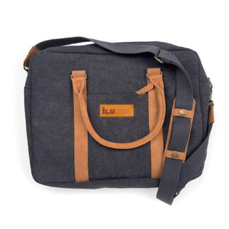 LIU Datorväska Bosler canvas svart